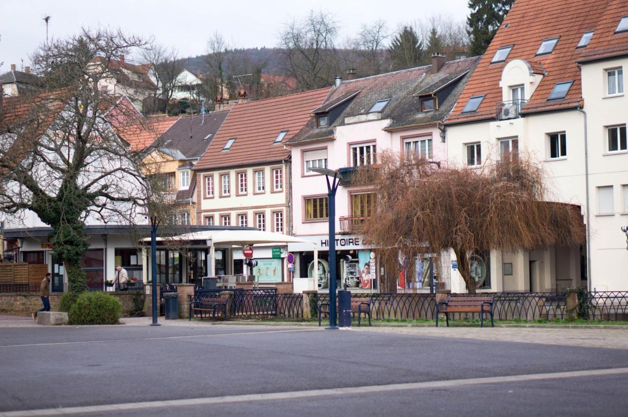 Meuble Tout Confort, Avec Terrasse Niederbronn-les-Bains Exteriör bild