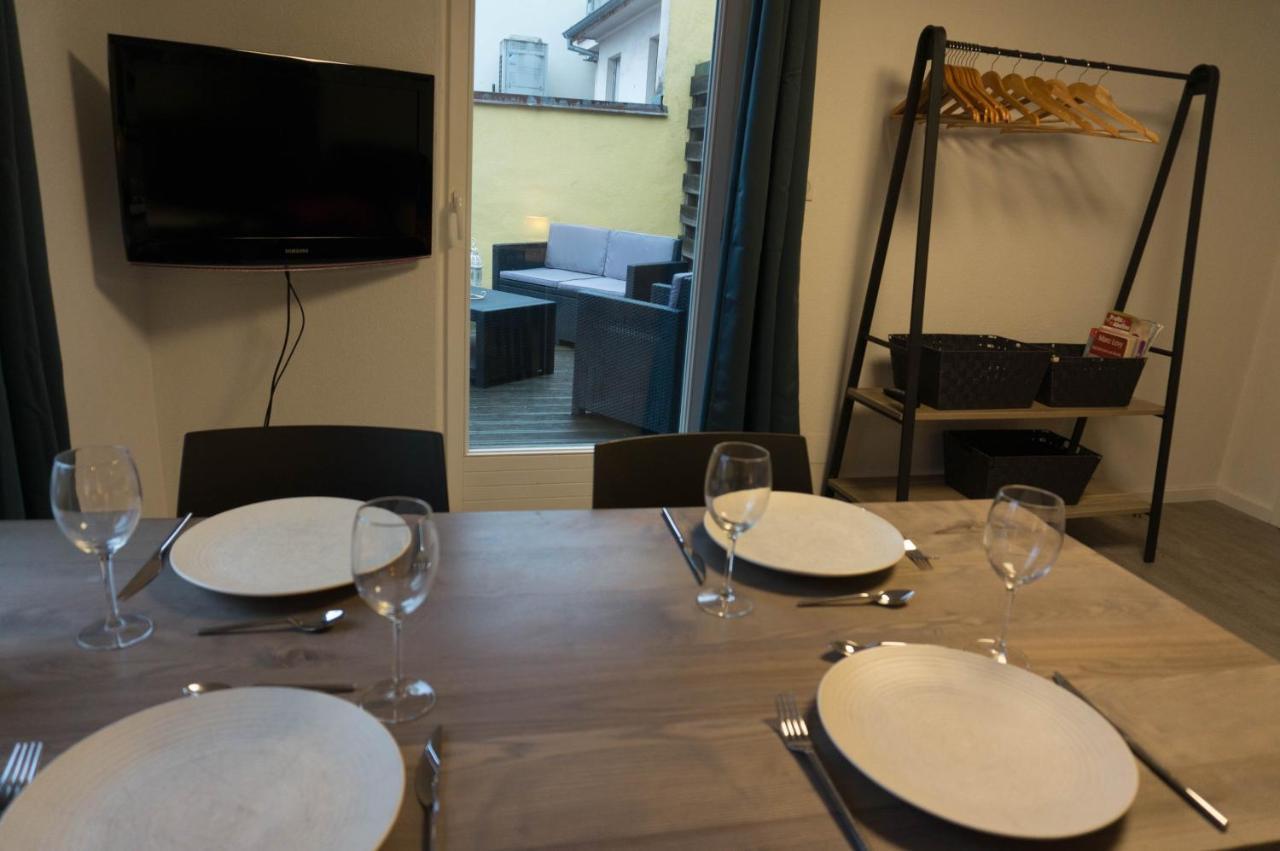 Meuble Tout Confort, Avec Terrasse Niederbronn-les-Bains Exteriör bild