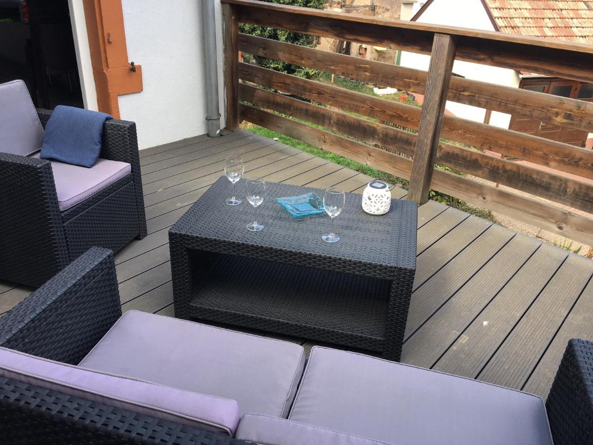 Meuble Tout Confort, Avec Terrasse Niederbronn-les-Bains Exteriör bild